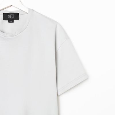 Футболка женская MIST basic, размер 42-44 (S-M), светло-серая