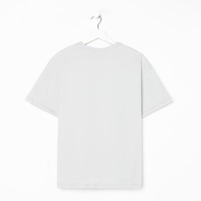 Футболка женская MIST basic, размер 42-44 (S-M), светло-серая
