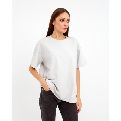 Футболка женская MIST basic, размер 42-44 (S-M), светло-серая