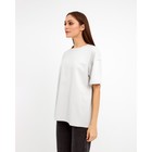Футболка женская MIST basic, L-XL, серый - Фото 2