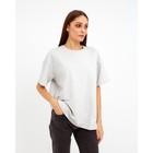 Футболка женская MIST basic, L-XL, серый - Фото 3