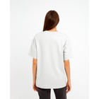 Футболка женская MIST basic, L-XL, серый - Фото 5