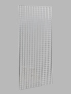 Сетка торговая 100×200 см, окантовка 6 мм, пруток - 4 мм, цвет хром - Фото 4