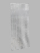 Сетка торговая 100×200 см, окантовка 6 мм, пруток - 4 мм, цвет хром - Фото 4