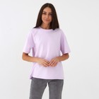 Футболка женская MIST basic, S-M, лиловый - Фото 3