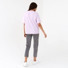 Футболка женская MIST basic, S-M, лиловый - Фото 5