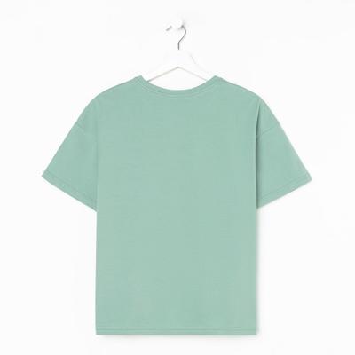 Футболка женская MIST basic, S-M, зелёный