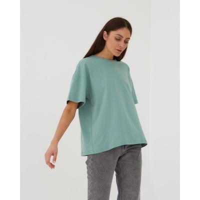 Футболка женская MIST basic, S-M, зелёный