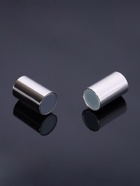 Замок-концевик магнитный, 5 шт. L=20 мм, внутренний d=6 мм, цвет серебро - Фото 5