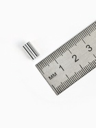 Замок-концевик магнитный, 5 шт. L=20 мм, внутренний d=6 мм, цвет серебро - Фото 3