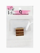 Замок-концевик магнитный, L=20 мм, d (внутренний)=7 мм, (набор 3 шт.), цвет золото - Фото 6