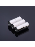 Замок-концевик магнитный, L=20 мм, вн.d=8 мм, (набор 3 шт.), цвет серебро - Фото 5