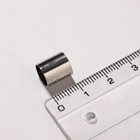 Замок-концевик магнитный, L=20 мм, вн.d=8 мм, (набор 3 шт.), цвет серебро - Фото 4