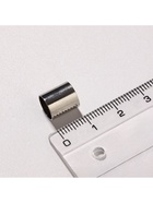 Замок-концевик магнитный, L=20 мм, вн.d=8 мм, (набор 3 шт.), цвет серебро - фото 57945650