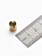 Замок-концевик магнитный, 3 шт. L=20 мм, внутренний d=8 мм, цвет золото - Фото 4