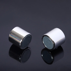 Замок-концевик магнитный, L=20 мм, d (внутренний)=9 мм, (набор 2 шт.), цвет серебро - Фото 2