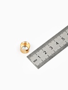 Замок-концевик магнитный, L=20 мм, d (внутренний)=12 мм, (набор 2 шт.), цвет золото - Фото 5