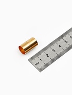 Замок-концевик магнитный, L=20 мм, d (внутренний)=12 мм, (набор 2 шт.), цвет золото - Фото 3