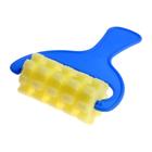 Валик для краски, поролон, фигурный, квадраты, 70 мм - Фото 2