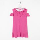 Платье для девочки, цвет розовый, рост 104 см - Фото 3
