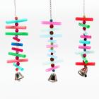 Игрушка для птиц «Ступеньки», цвет МИКС - Фото 1