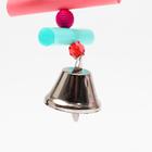 Игрушка для птиц «Ступеньки», цвет МИКС - Фото 3