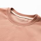 Костюм женский (свитшот, брюки) MINAKU: Casual Collection цвет песочный, размер 48 - Фото 2