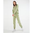 Костюм женский (свитшот, брюки) MINAKU: Casual Collection цвет фисташковый, размер 46 - Фото 3