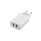 УЦЕНКА Сетевое зарядное устройство LuazON LN-110AC, 2 USB, 2 A, белое - Фото 1