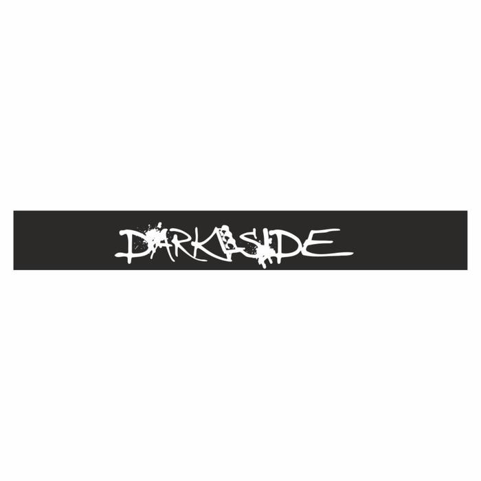 Полоса на лобовое стекло "DARK SIDE", черная, 130 х 17 см - Фото 1