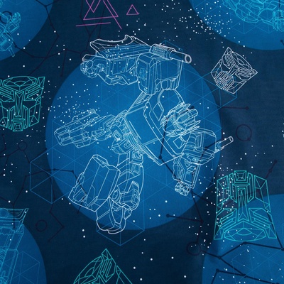 Постельное бельё 1.5 сп «Машины-роботы», 143×215 см, 150×214 см, 50×70 см-1 шт., хлопок 100%, поплин