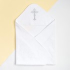 Полотенце крестильное с вышивкой 100% хлопок, 75 х 75 см - Фото 3