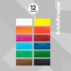 Акварель ErichKrause, 12 цветов, в мягком пластике, без кисти, экономичная упаковка, пакет с европодвесом - Фото 11