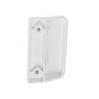 Балконная ручка пластиковая, белая (комплект 4 шт) - фото 24422225