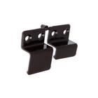 Крепление пластик. "верх-низ", коричневое - Фото 1