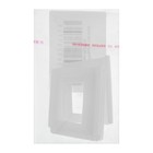 Ручка ПВХ, большая, под шнур, белая (комплект 4 шт) - фото 24542187