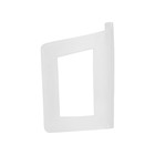 Ручка ПВХ, большая, под шнур, прозрачная 6923772