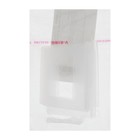 Ручка ПВХ, большая, под шнур, прозрачная 6923772