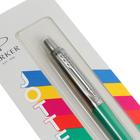 Ручка шариковая Parker Jotter Color М, корпус пластиковый, зелёный, синие чернила, блистер - Фото 2
