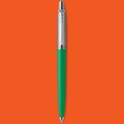 Ручка шариковая Parker Jotter Color М, корпус пластиковый, зелёный, синие чернила, блистер - Фото 6