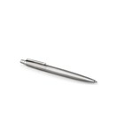 Ручка гелевая Parker Jotter Core K694 Stainless Steel CT, корпус из нержавеющей стали, 0.7 мм, чёрные чернила (2020646) - Фото 2