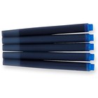 Набор картриджей для перьевой ручки Parker Cartridge Quink Z11, 5 штук, синие чернила, смываемые - фото 26476452
