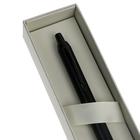 Ручка шариковая Parker IM Achromatic Black BT, корпус из нержавеющей стали, чёрный матовый, синие чернила - Фото 5