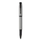 Ручка-роллер Parker IM Achromatic Grey Bt корпус из нержавеющей стали, серый матовый, чёрные чернила - Фото 4