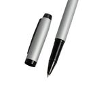 Ручка-роллер Parker IM Achromatic Grey Bt корпус из нержавеющей стали, серый матовый, чёрные чернила - Фото 3