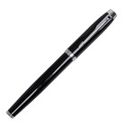 Ручка перьевая Parker IM Core F321 Black CT F, корпус из нержавеющей стали, В ПОДАРОЧНОМ ПАКЕТЕ - фото 3405770