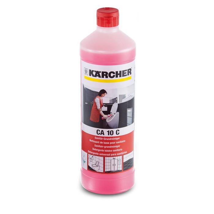 Концентрат средства для чистки санузлов Karcher CA 10 С, 6.295-677, 1 л - Фото 1