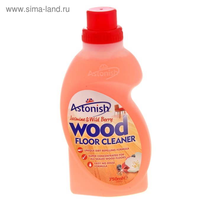 Средство для очистки и защиты деревянных полов Astonish, 750 мл - Фото 1