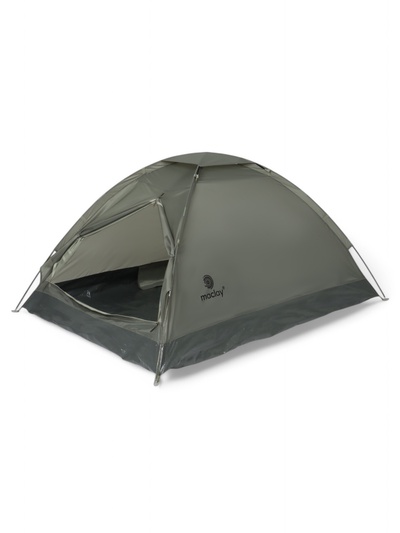 Палатка туристическая 2-местная maclay fisht se 2, 205×150×105 см, трекинговая, однослойная, зелёная