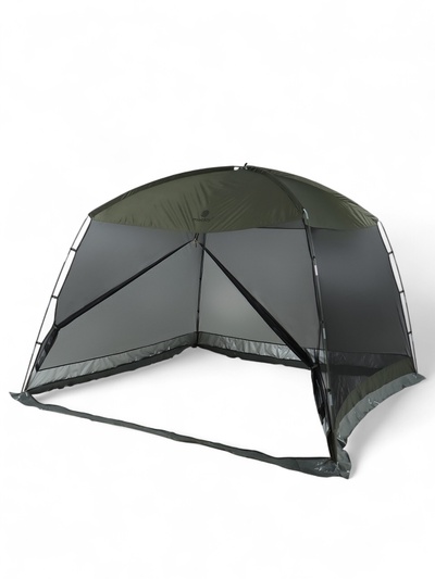 Шатёр туристический maclay, 305×305×202 см, однослойный, зелёный